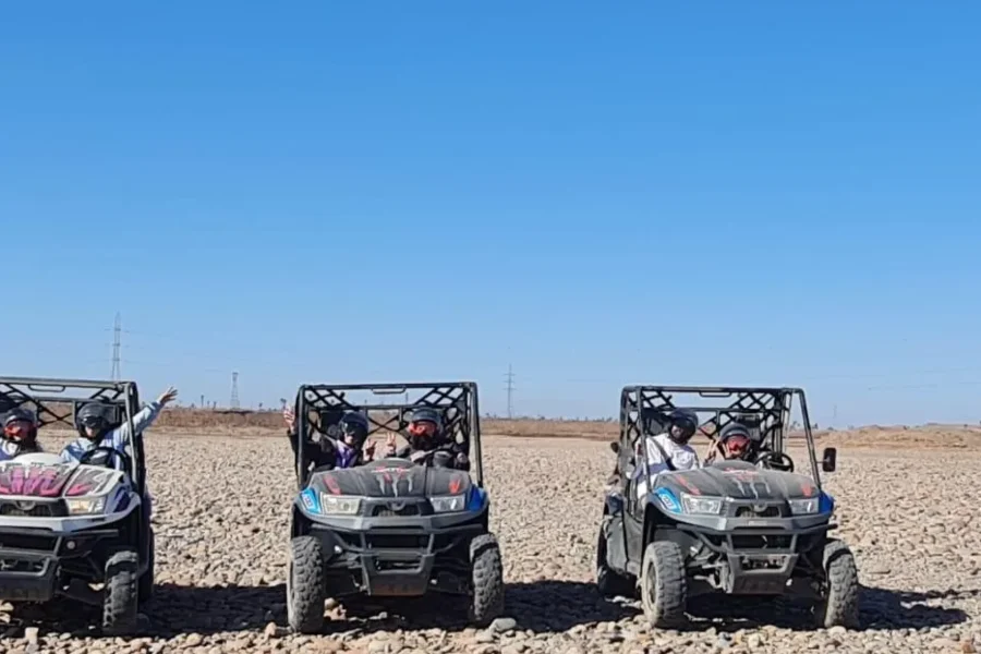 🕓2hours Buggy ride at the Palm Grove and Desert+swimming pool