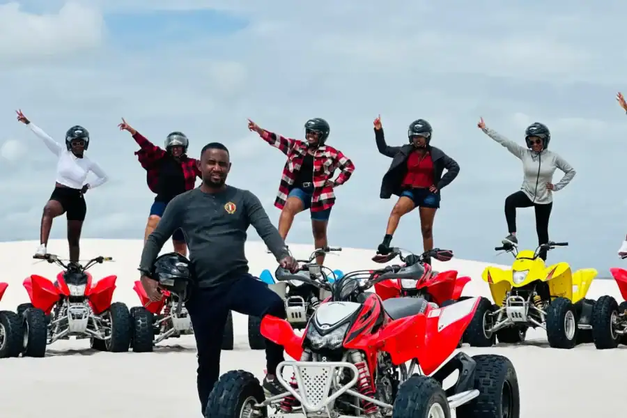 🕓AFFORDABLE Atlantis Dunes Quad Bike tour with PHOTOSHOOT