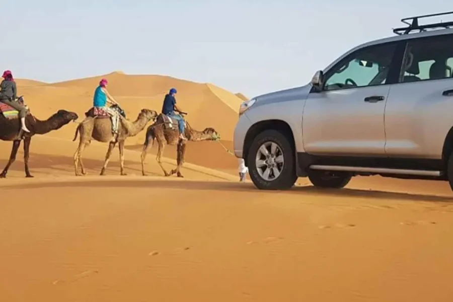🕓Agadir: 4×4 Safari, Mini Sahara Dunes& Berber Lunch