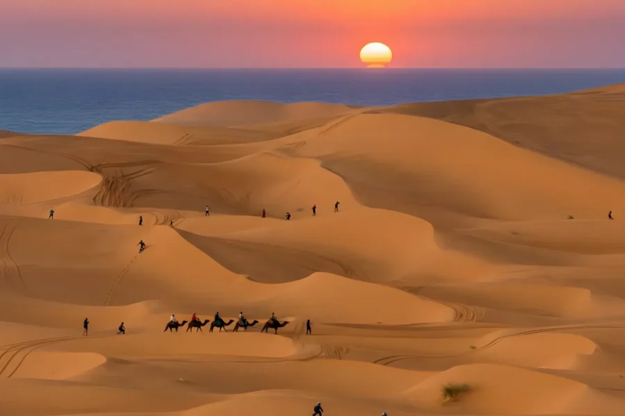 🕓Agadir Desert Adventure: Sandboarding, Canyon Tour