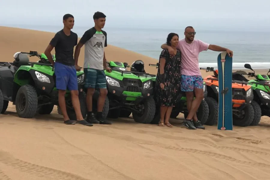 🕓Agadir to Desert: Quad Biking Tour with Sandboarding