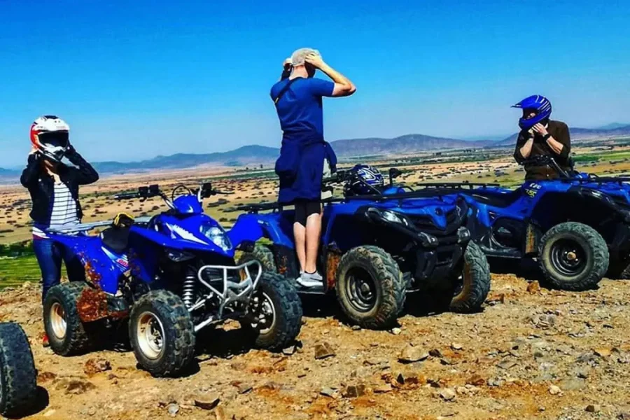🕓Agafay Desert Package, Quad Bike, Camel Ride and Dinner Show