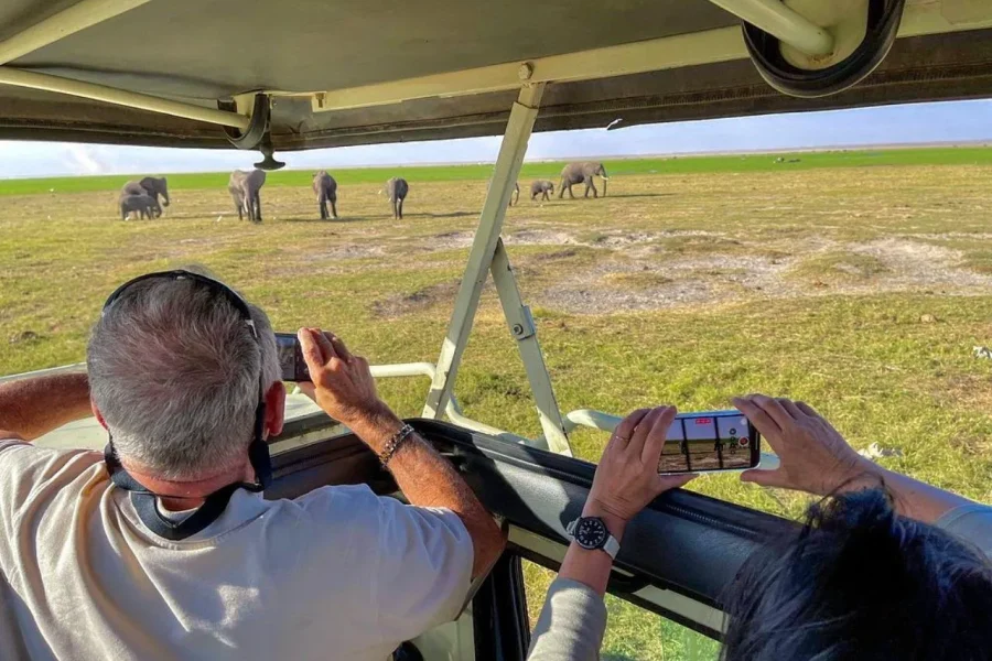 🕓Amboseli National Park Full-Day Safari& Kilimanjaro Views
