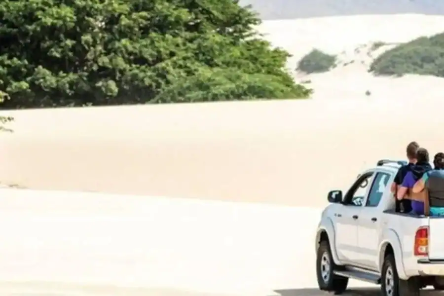 🕓Boavista: Santa Monica beach, Varandinha cave, Sand dunes