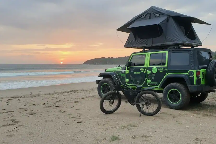 🕓Bujumbura: Kibira Jeep and E-Bike Safari with Lunch