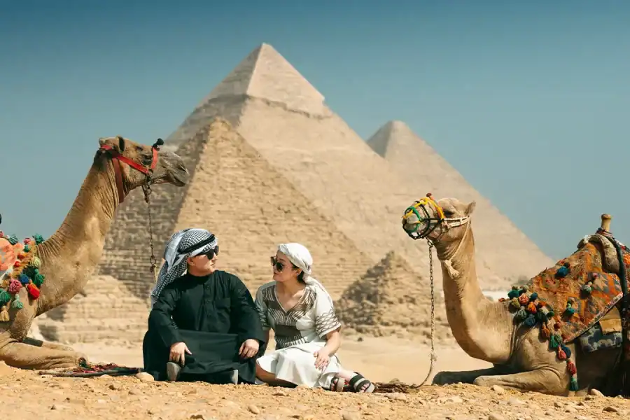 🕓Cairo: Giza Pyramids, Sphinx, Sakkara& Dahshur Privte Tour