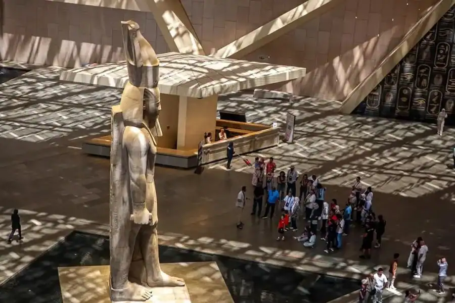 🕓Cairo: Grand Egyptian Museum Evening Tour/ Dinner& Transfer