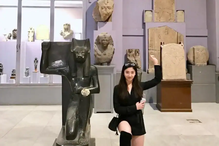 🕓Cairo: National Museum and Egyptian Museum Tour with Lunch