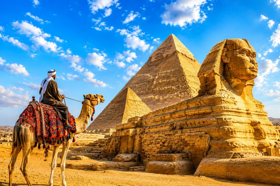 🕓Cairo: Pyramids& Great Sphinx Private Tour with Camel Ride