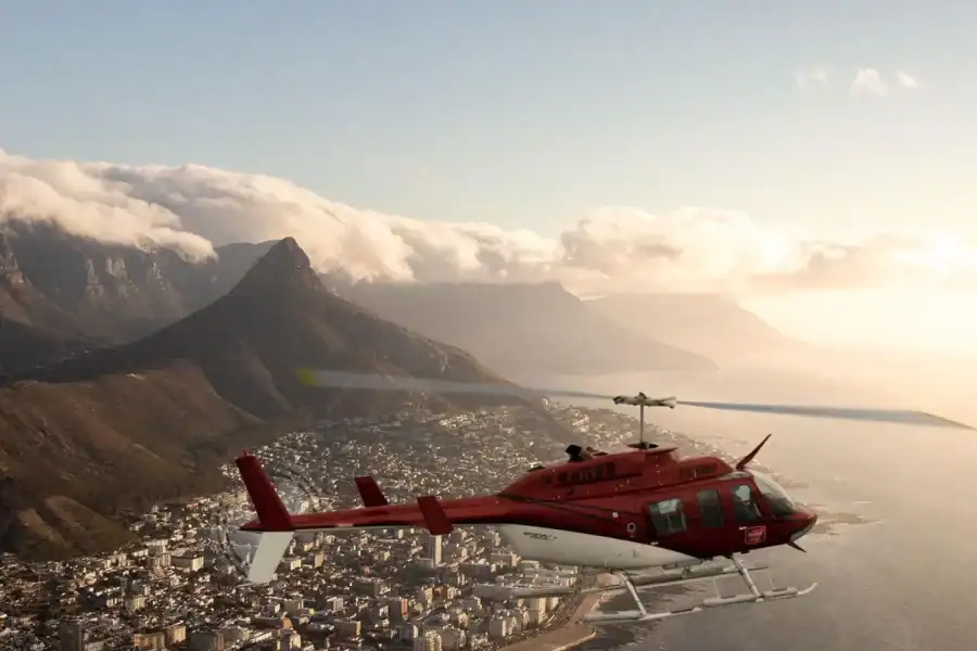 🕓Cape Town City Center Helicopter Flight – 12Min
