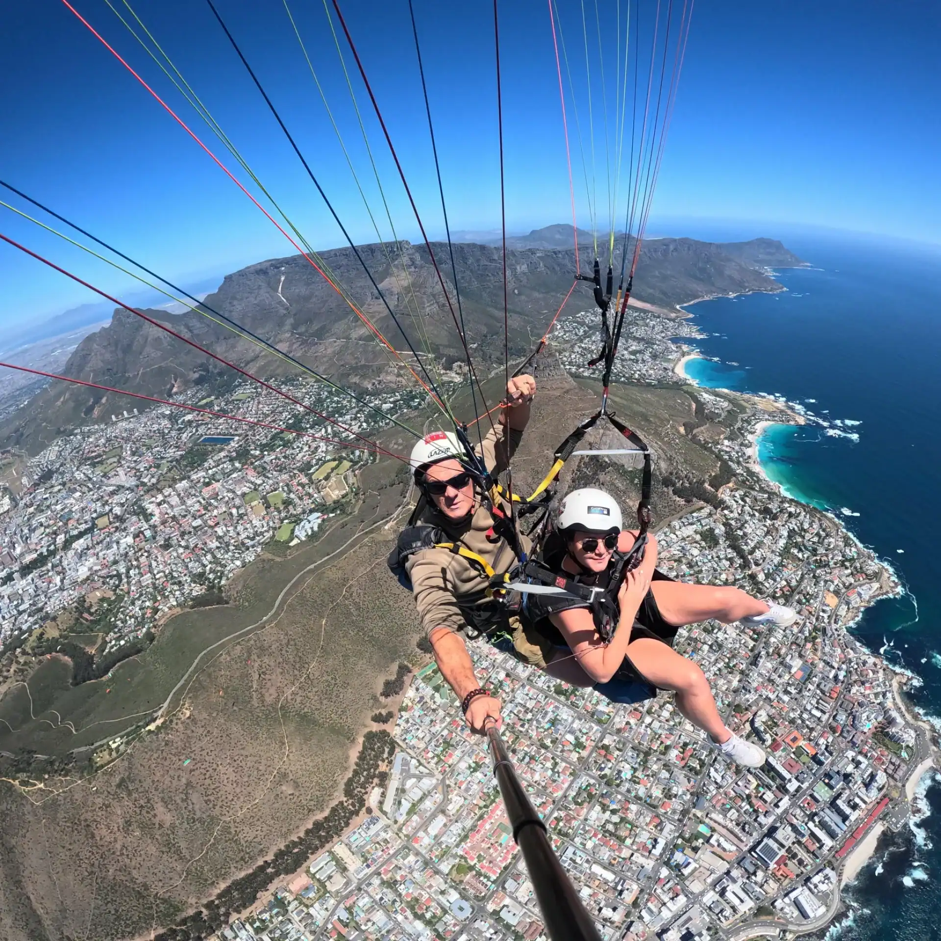 🕓Cape Town: Tandem Paragliding with views of Table Mountain