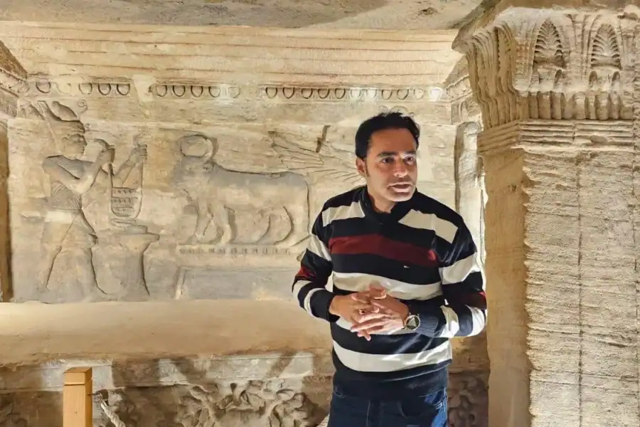 🕓Catacombs of kom el shoqafa Guided Walking Tour