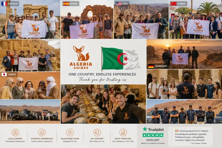 🕓Custom Tours& Personalized Travel in Algeria