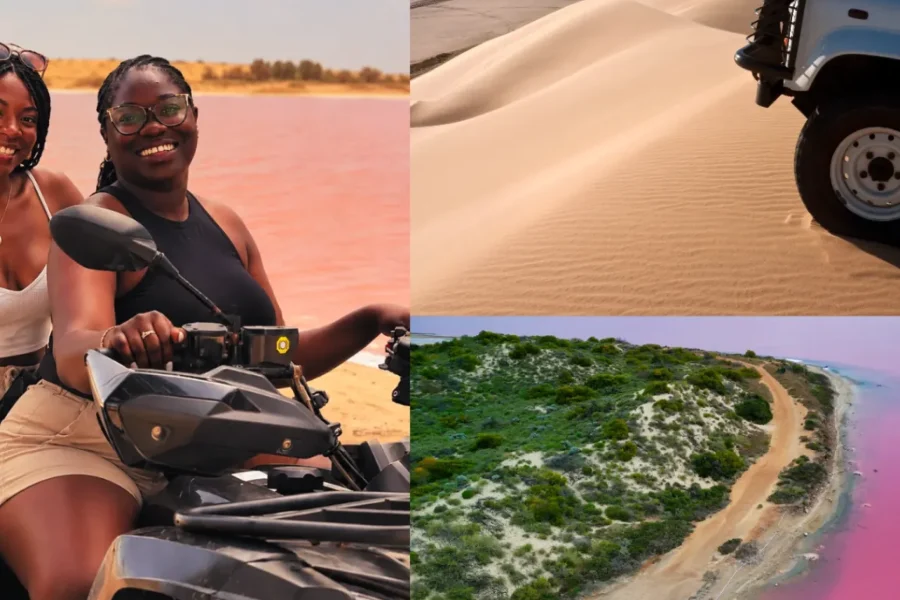 🕓Dakar: Art Workshop and Quad Ride around Lac Rose + Private Taxi