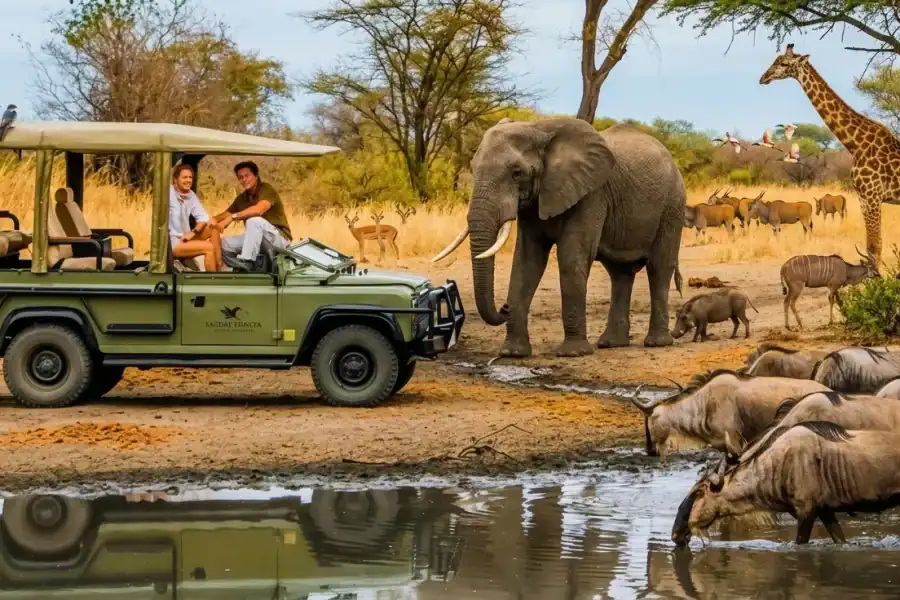 🕓Dar es salaam: 2 Days Safari to Mikumi NP& Chizua Waterfall