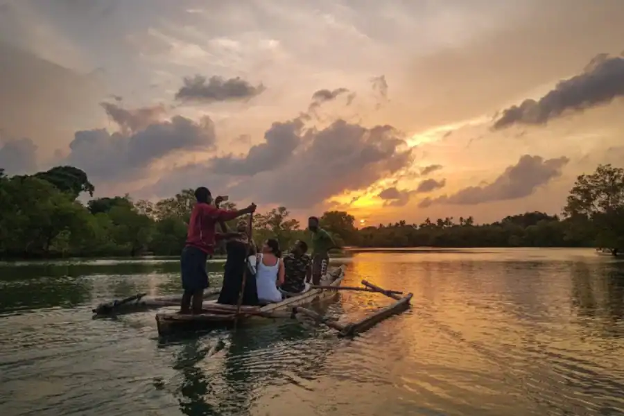 🕓Diani Beach: Sunset Dhow Cruise with Dinner