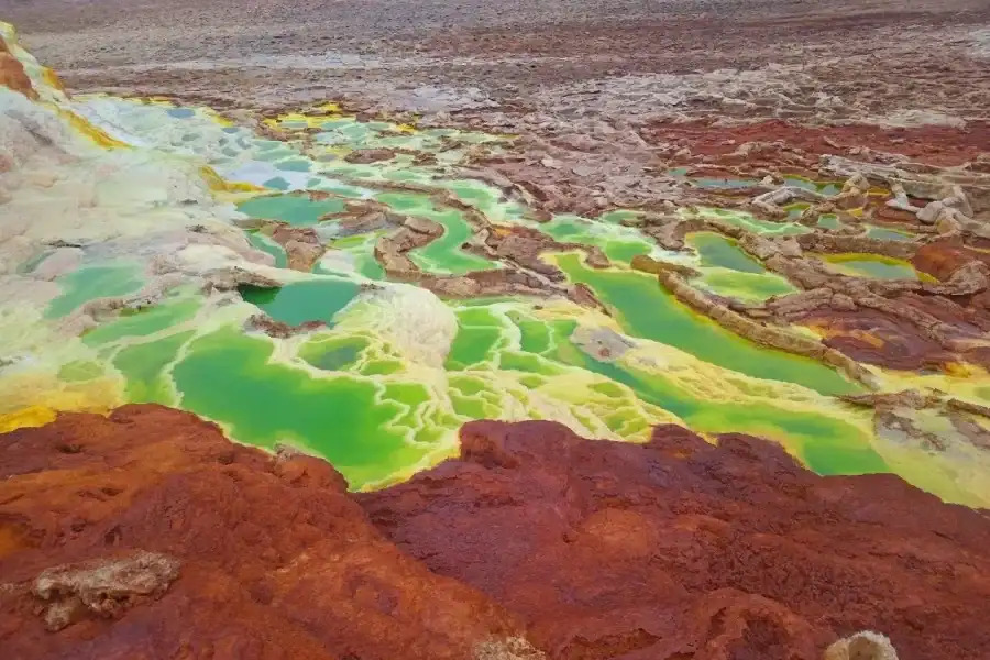 🕓Ethiopia: Danakil Depression& Erta Ale Volcano Tour