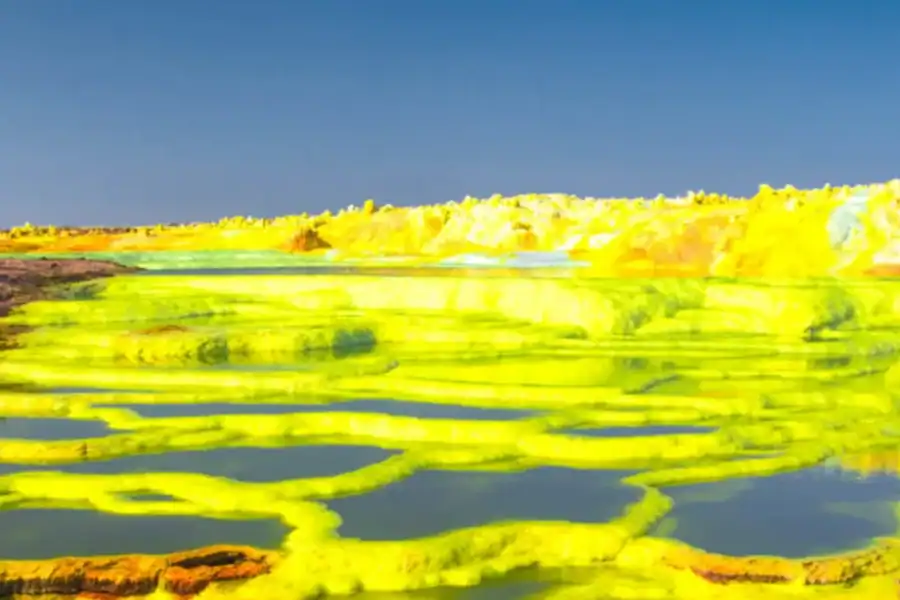 🕓• Ethiopia Danakil Experience: Fire, Salt& Color Adventure