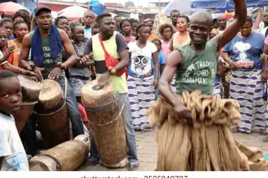🪇Festival of Lights in Brazzaville (Congo-Brazzaville)
