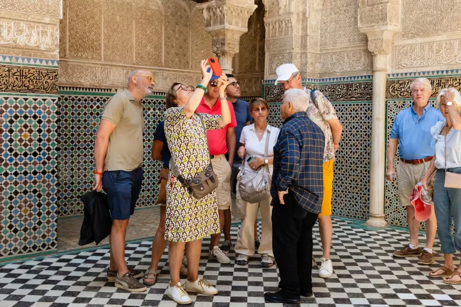 🕓Fes: Attarine Madrasa, Museum, Tannery, Souk and Medina Tour