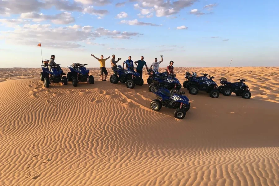 🕓From Agadir : Quad Biking& Sandboarding Adventure