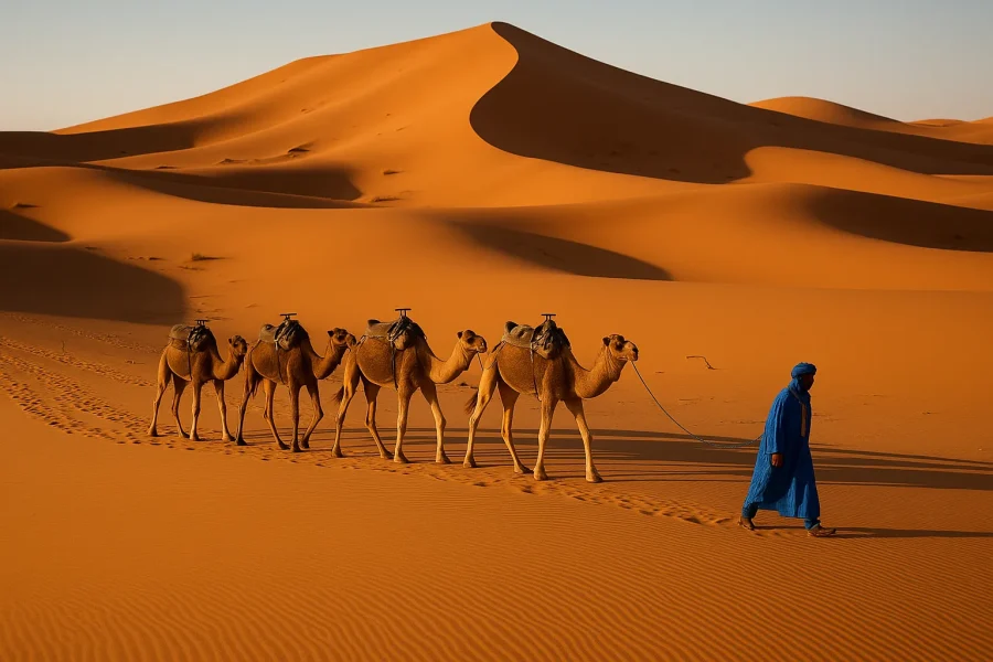 🕓From Fes: 3-Day Sahara Desert Tour to Marrakech