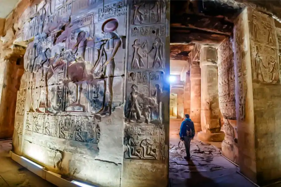 🕓From Luxor: Abydos& Dendera Temples on a Private Day Tour.