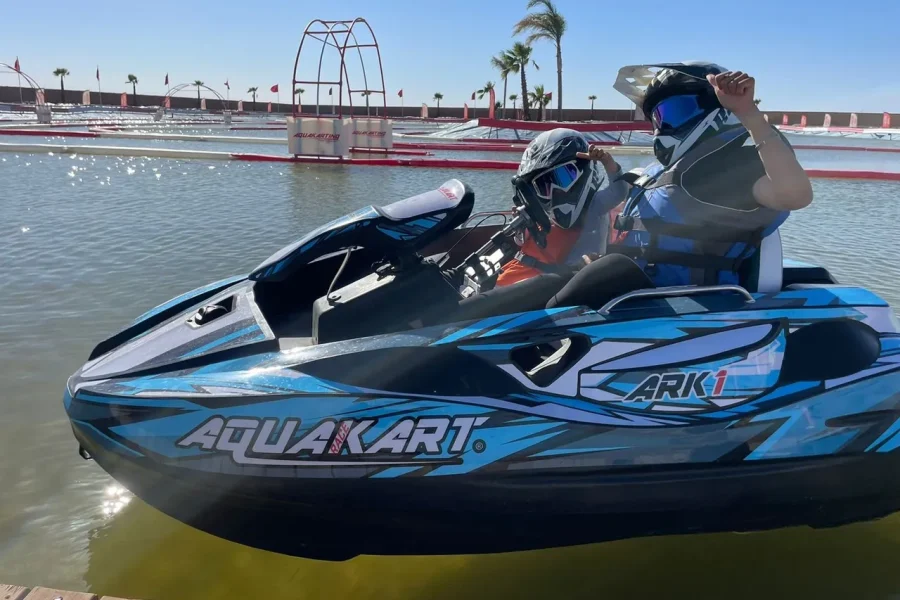 🕓From Marrakech: Aqua Karting& Quad Bike Half-Day Trip