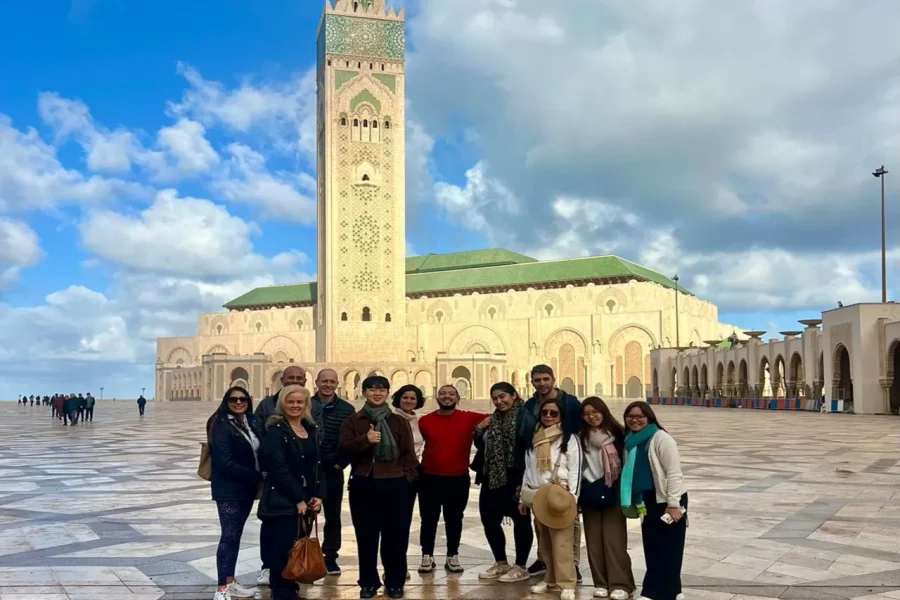 🕓From Marrakech: Casablanca Tour with Hassan II Mosque Visit