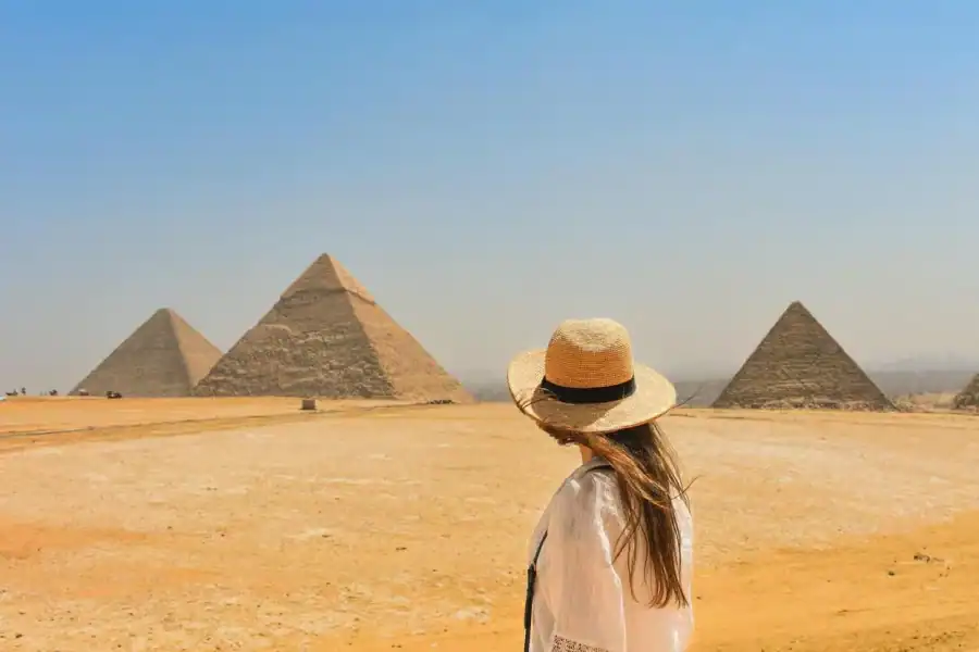 🕓From Sharm to Cairo : Giza Pyramids& Grand Museum Day Tour