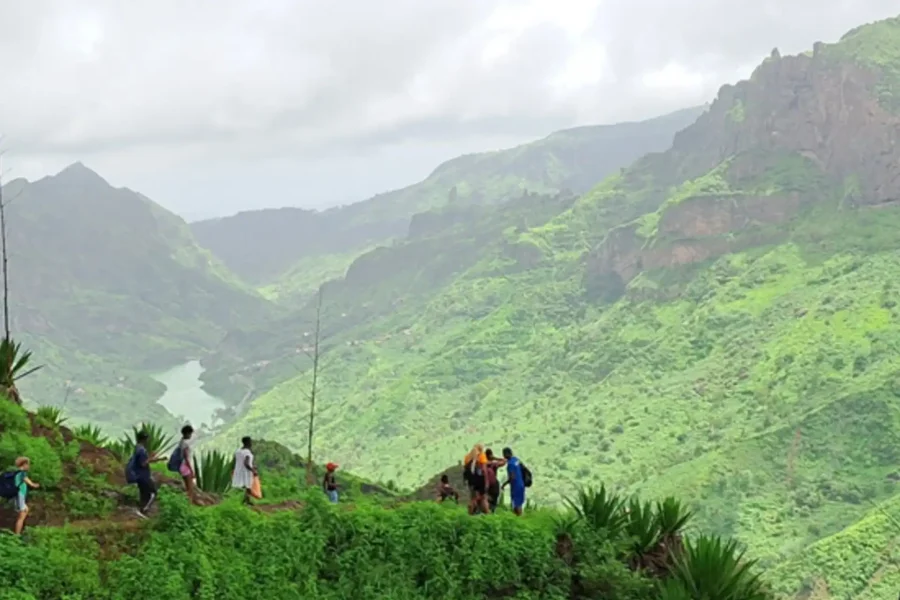 🕓From Tarrafal: Verdant Valley Hike& Lunch With Locals
