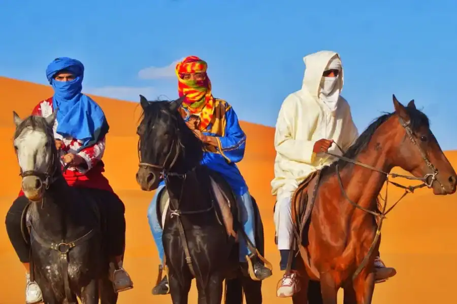 🕓Ghardaïa: 1 Hour Horseback Riding in the Desert