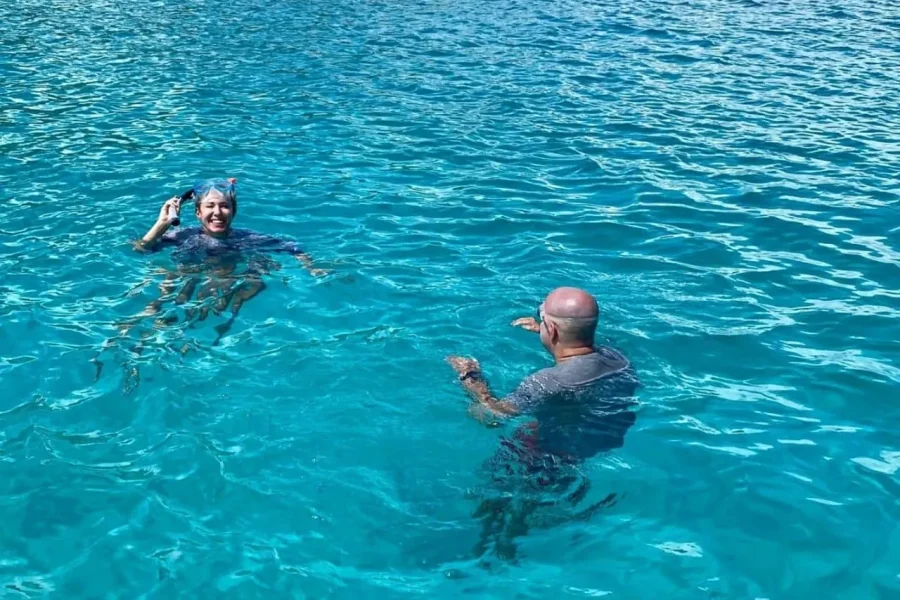 🕓Glassbottom boat& Crystalkayak SteAnneMarinePark Snorkeling