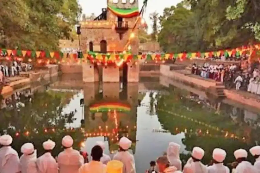 🕓Gondar: Timket Festival 4-Day Tour with Flights