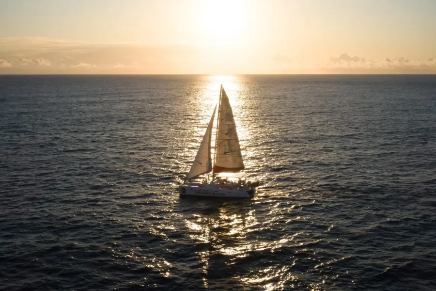 🕓Grand Baie: Private 4-Hour Premium Sunset and Dinner Cruise