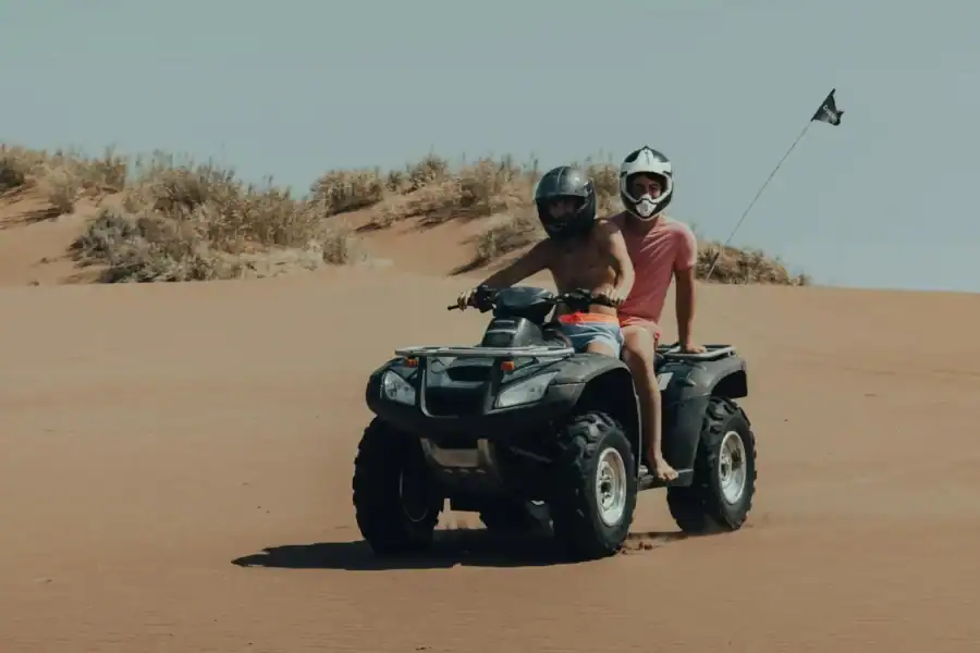 🕓Guided quad tour in Che Shale: golden sand dunes with lunch included