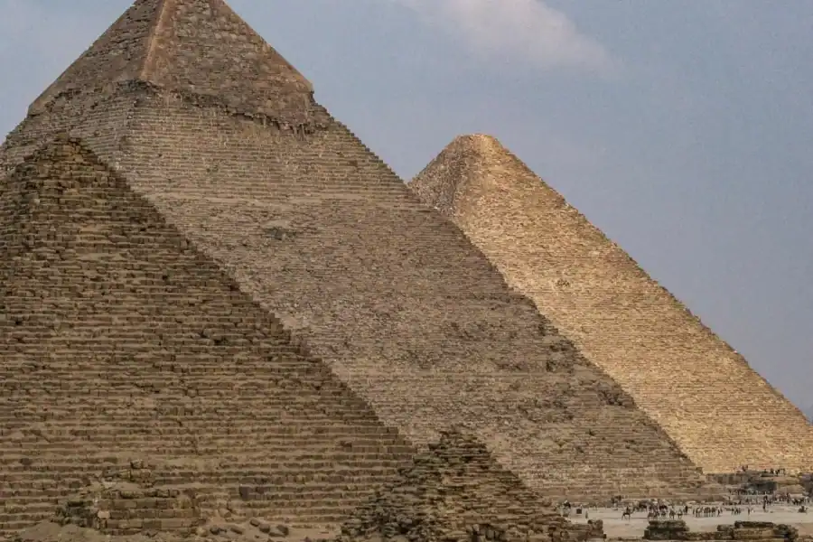 🕓Half Day Tour to Giza Pyramids& 1-Hour Felucca Ride