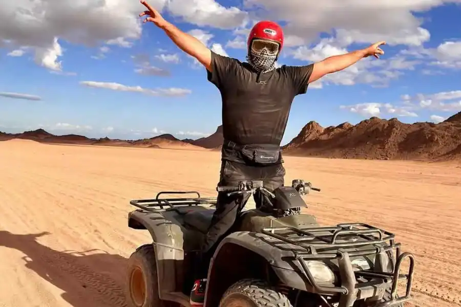 🕓HRG: 3 or 5-Hour Quad Bike and ATV Experience W/ Camel ride