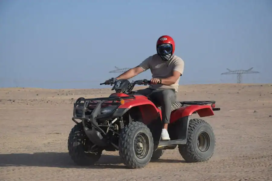 🕓Hurghada ATV Safari to Sand Mountain& Desert Views