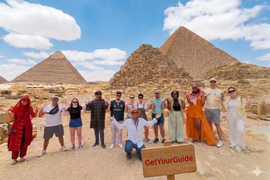 🕓Hurghada Cairo flight: pyramids, kings mummies museum or GEM