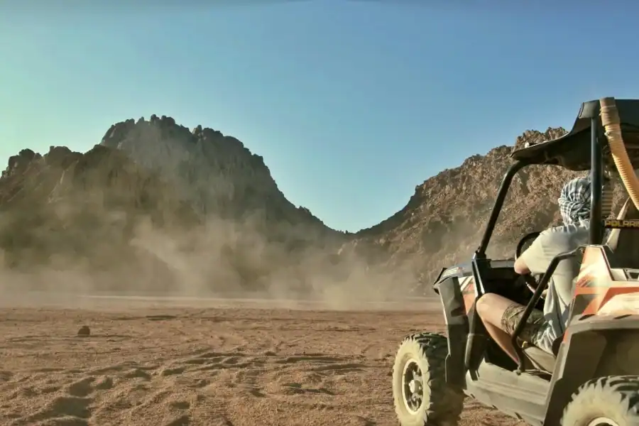 🕓Hurghada: Desert Buggy Ride with Dinner and Show