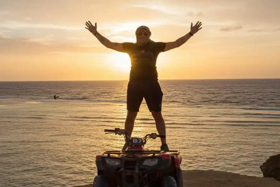🕓Hurghada: Morning Quad Bike& ATV Adventure Along a Red Sea