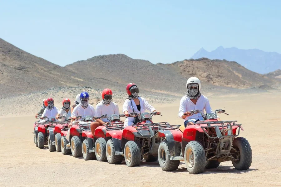 🕓Hurghada: Super Safari Adventure with ATV, Camel Ride& BBQ