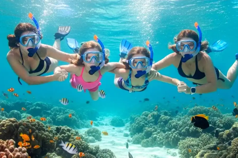 🕓Hurghada: Water Sports, Twister& Snorkeling Adventure