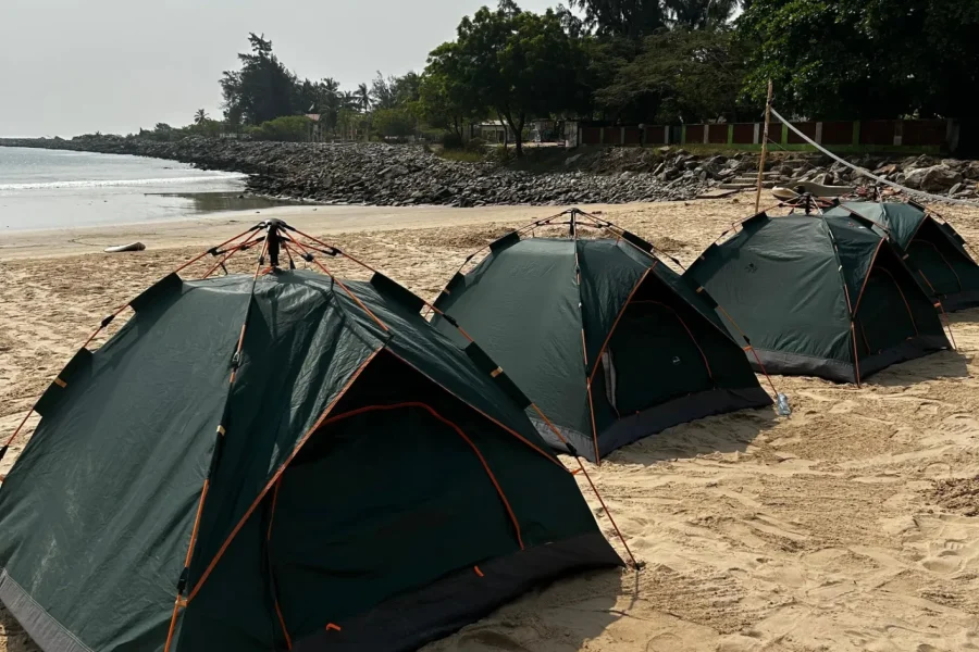🕓Lagos: Tarkwa Bay Beach Sleepover with Surfing Lesson