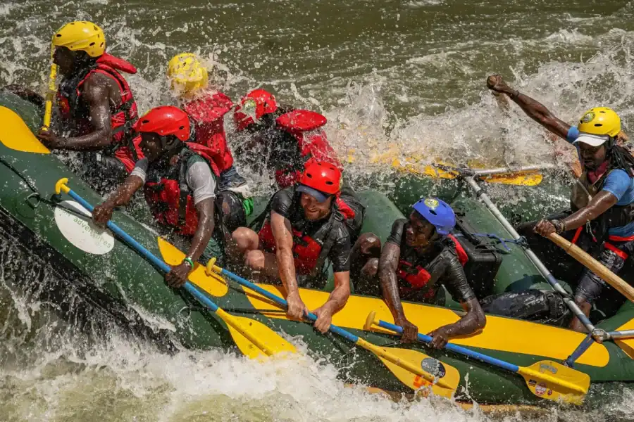 🕓Livingstone: Zambezi River Quarter Day Rafting adventure