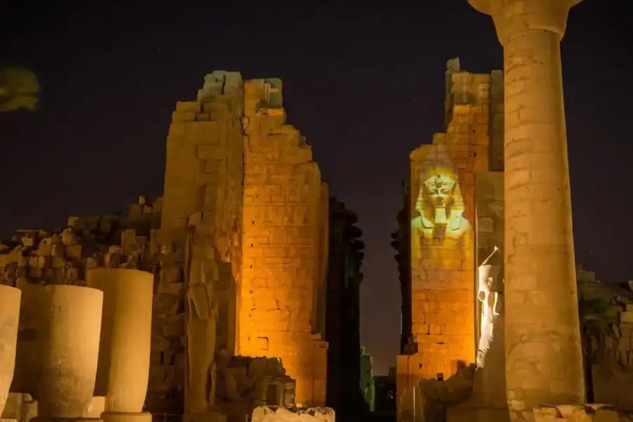 🕓Luxor: Private Karnak Sound& Light Show with Entry Ticket