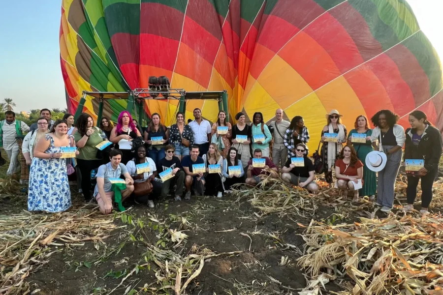 🕓Luxor: West Bank Hot Air Balloon Ride with Hotel Pickup