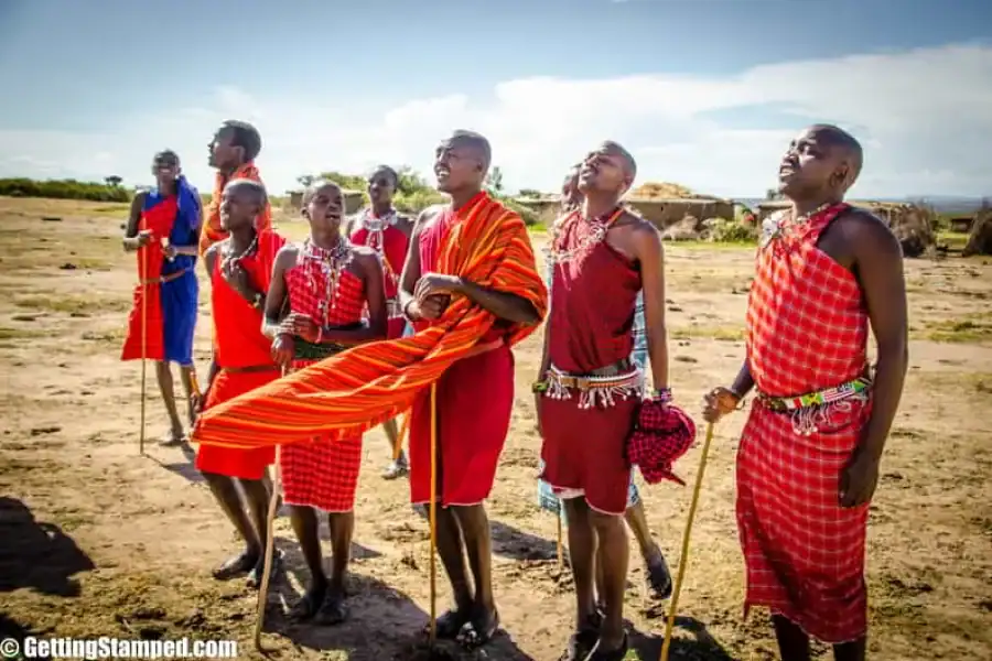 🚸Maasai Village Visit In Maasai Mara