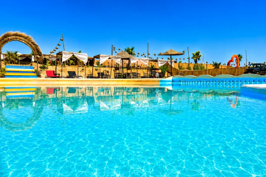 🕓Marrakech: Agafay Pool Day, Quad Bike, Camel Ride& Lunch